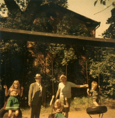 Im Skansen in Stockholm 1967