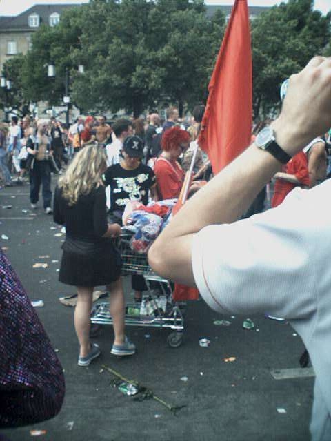 Photo von der Loveparade in Berlin am 21.07.2001