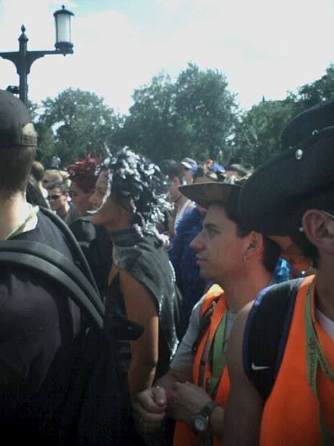 Photo von der Loveparade in Berlin am 21.07.2001