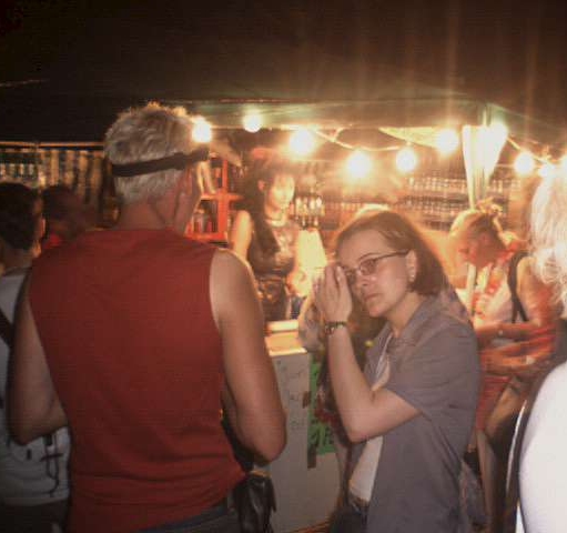 Photo aus Berlin vom 21.07.2001 von der Nacht nach der Loveparade